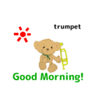 orchestra Trumpet animation English ver（個別スタンプ：3）