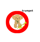 orchestra Trumpet animation English ver（個別スタンプ：8）