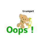 orchestra Trumpet animation English ver（個別スタンプ：14）