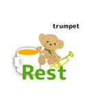 orchestra Trumpet animation English ver（個別スタンプ：15）