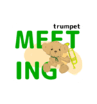 orchestra Trumpet animation English ver（個別スタンプ：21）
