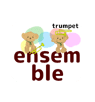 orchestra Trumpet animation English ver（個別スタンプ：23）