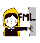 The Happy Yellow Hood（個別スタンプ：7）