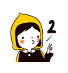 The Happy Yellow Hood（個別スタンプ：35）