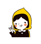 The Happy Yellow Hood（個別スタンプ：40）