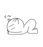 ねこ二足歩行（個別スタンプ：10）