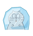 Gray cat- Daily life PART1（個別スタンプ：31）