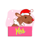 Happy Christmas of Santa and friend（個別スタンプ：5）