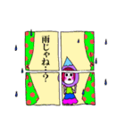 水玉ガールスタンプ（個別スタンプ：10）