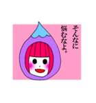 水玉ガールスタンプ（個別スタンプ：31）