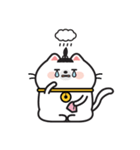 White Cat Via！（個別スタンプ：8）