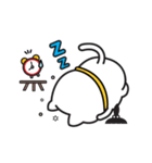 White Cat Via！（個別スタンプ：9）