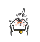 White Cat Via！（個別スタンプ：10）