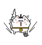 White Cat Via！（個別スタンプ：11）
