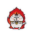 White Cat Via！（個別スタンプ：12）