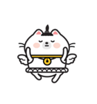 White Cat Via！（個別スタンプ：23）