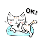 かわいい三頭身ネコ（個別スタンプ：2）