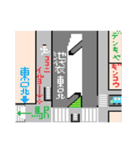 山手線主要駅待ち合わせMAP！（個別スタンプ：7）