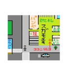 山手線主要駅待ち合わせMAP！（個別スタンプ：14）