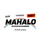 Hawaii lovers stamps 1（個別スタンプ：4）