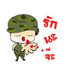 I love solders（個別スタンプ：15）