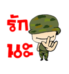 I love solders（個別スタンプ：16）