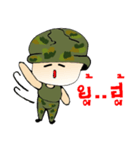 I love solders（個別スタンプ：17）