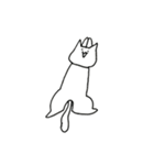 ぴょんぴょんとぶねこ（個別スタンプ：5）