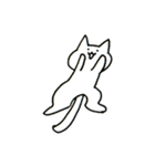 ぴょんぴょんとぶねこ（個別スタンプ：21）