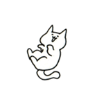 ぴょんぴょんとぶねこ（個別スタンプ：22）