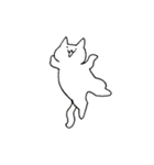 ぴょんぴょんとぶねこ（個別スタンプ：23）