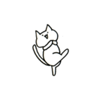 ぴょんぴょんとぶねこ（個別スタンプ：26）