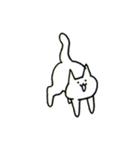 ぴょんぴょんとぶねこ（個別スタンプ：28）