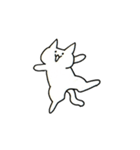 ぴょんぴょんとぶねこ（個別スタンプ：30）