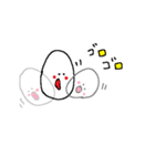 新生活のたまごさん（個別スタンプ：3）
