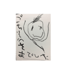 かわいいおえかきスタンプです（個別スタンプ：3）
