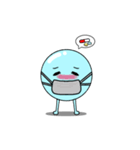 Bubble kid（個別スタンプ：12）
