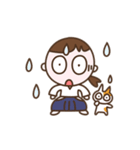 今日も稽古！合気道女子（個別スタンプ：19）
