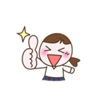 今日も稽古！合気道女子（個別スタンプ：26）