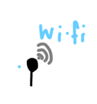 wifi（個別スタンプ：8）