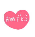 Handwriting of love（個別スタンプ：13）