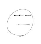 さっさと書かれたものたち（個別スタンプ：22）