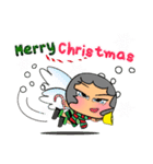 Kotaro Kato.17Merry Christmas.（個別スタンプ：35）