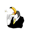 人並みオニオオハシ（個別スタンプ：3）