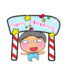 Tanaka Sode.17Merry Christmas.（個別スタンプ：1）