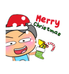 Tanaka Sode.17Merry Christmas.（個別スタンプ：8）