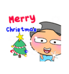 Tanaka Sode.17Merry Christmas.（個別スタンプ：9）