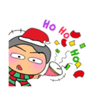 Tanaka Sode.17Merry Christmas.（個別スタンプ：11）