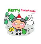 Tanaka Sode.17Merry Christmas.（個別スタンプ：21）