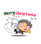 Tanaka Sode.17Merry Christmas.（個別スタンプ：35）